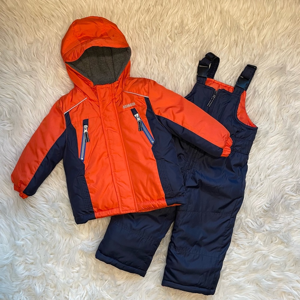Oshkosh Toddler Snow Bibs and Coat